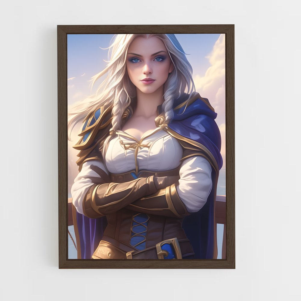 Poster Jaina, La Gardienne des Glaces – affiche World of Warcraft (vue 5)